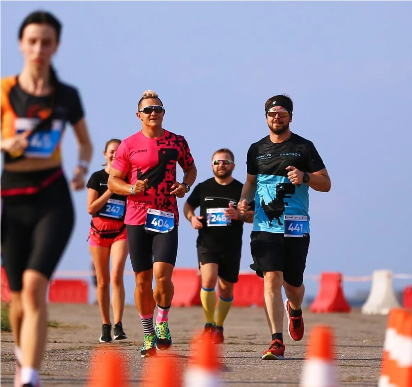 finish of the Marathon